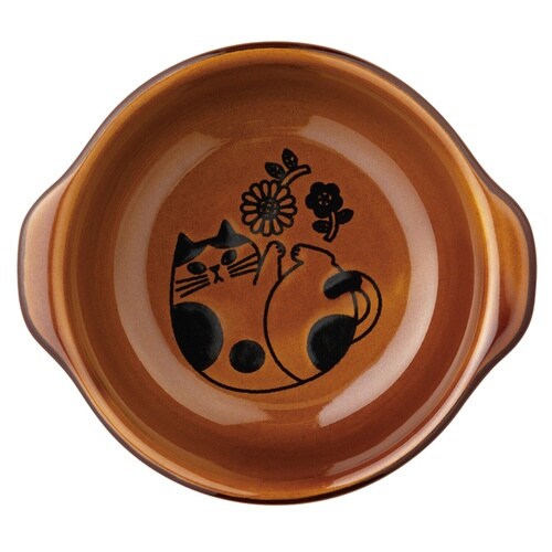 ココット 14cm フィーカ 陶器 萬古焼 アメ