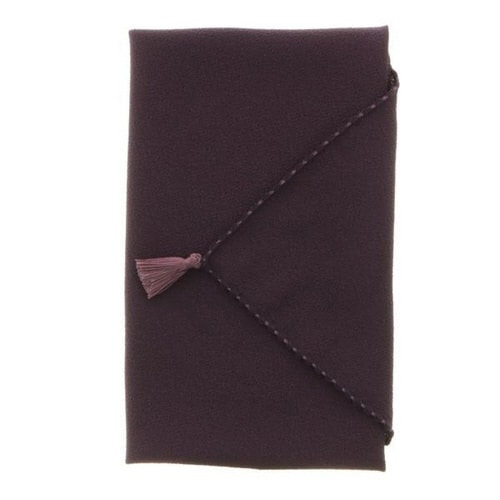 ふくさ ポリエステルちりめん むす美 ムラサキ