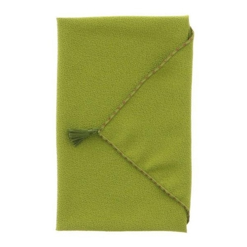 ふくさ ポリエステルちりめん むす美 ワカバ