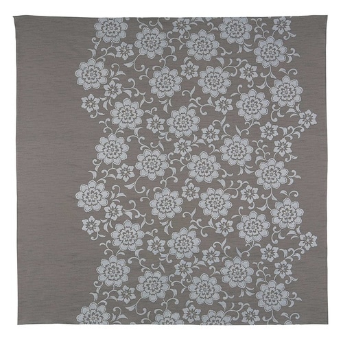 風呂敷 大判 145cm 着物包み 花唐草 グレー