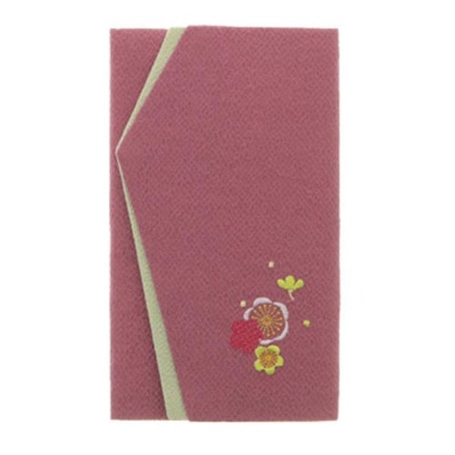 ふくさ 刺繍 金封ふくさ むす美 日本製 梅ローズ