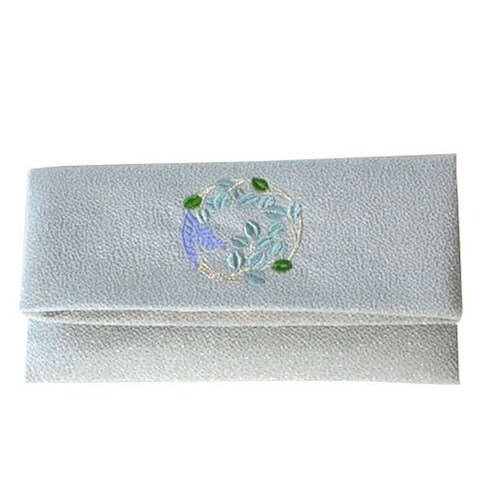 念珠入れ 光悦ちりめん むす美 日本製 グレー