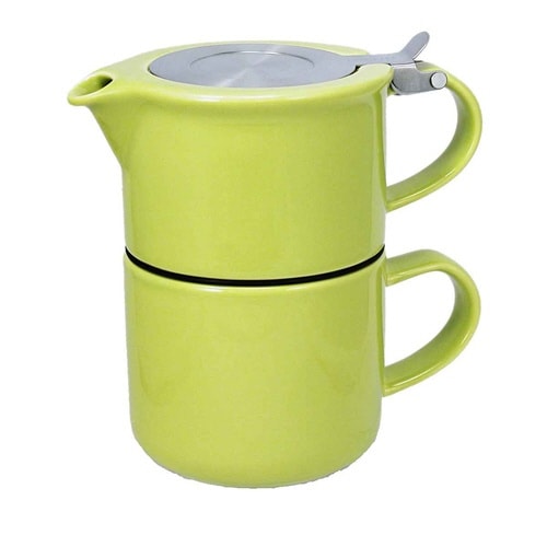 ティーポット&カップ セット 400ml ライム