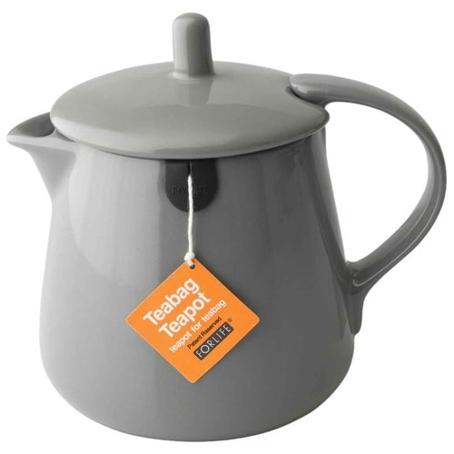 ティーポット 354ml ティーバッグ グレー