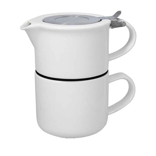 ティーポット&カップ セット 400ml ホワイト