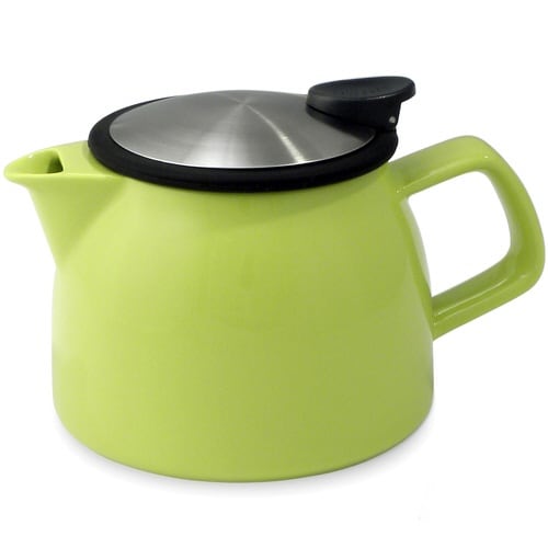 ティーポット 470ml ベル 陶器 ライム