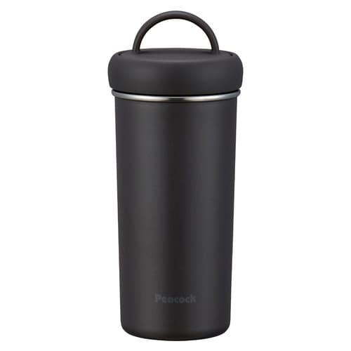 水筒 400ml タンブラーボトル ダークグレー