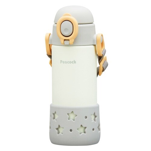 ベビー水筒 食洗機対応 ストローボトル グレー