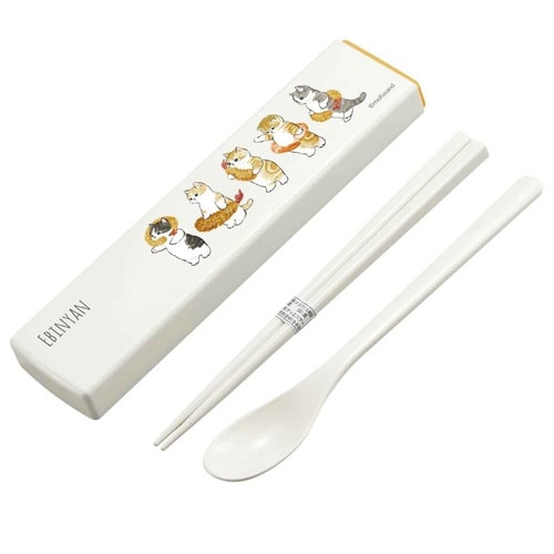 コンビセット 箸 スプーン 18cm えびにゃん