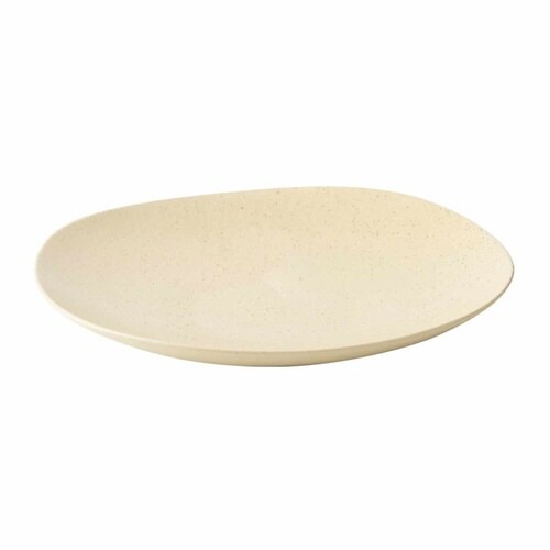 プレート 20cm 四方皿 ベージュ