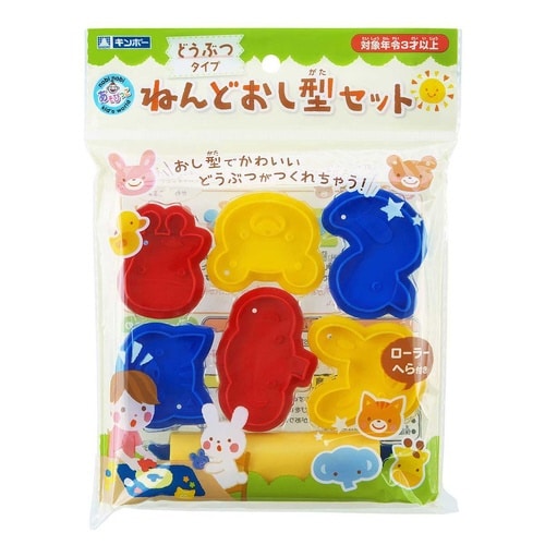 ねんど 型 ねんどおし型セット どうぶつタイプ
