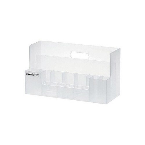 小物収納 プラスチック 卓上収納 ホワイト