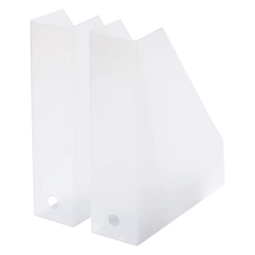 ファイルケース A4 同色2個組 S L ホワイト