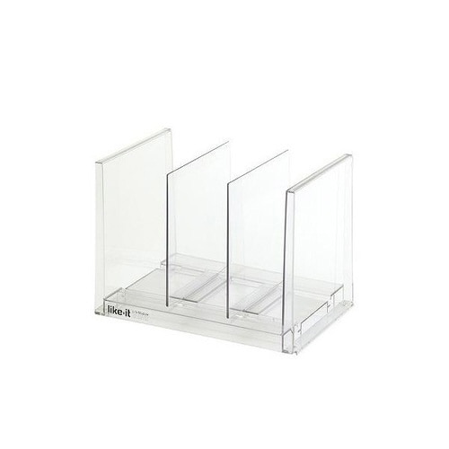 ブックスタンド 卓上収納 MX−22 A4 クリア