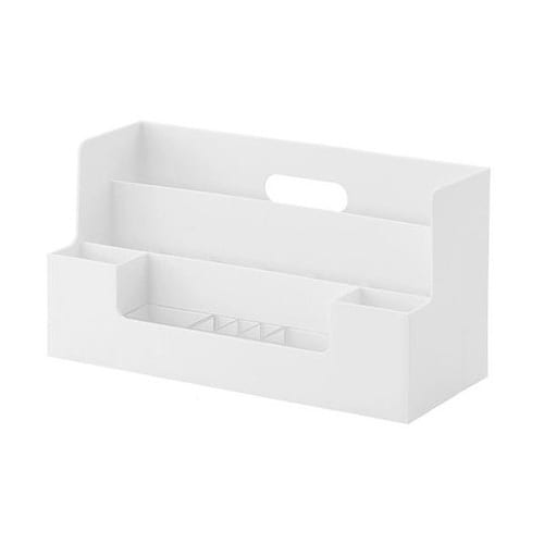 卓上整理ボックス A4 横 オールホワイト