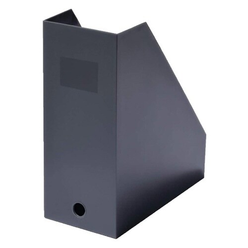 ファイルケース A4 ワイド 縦型 オールグレー