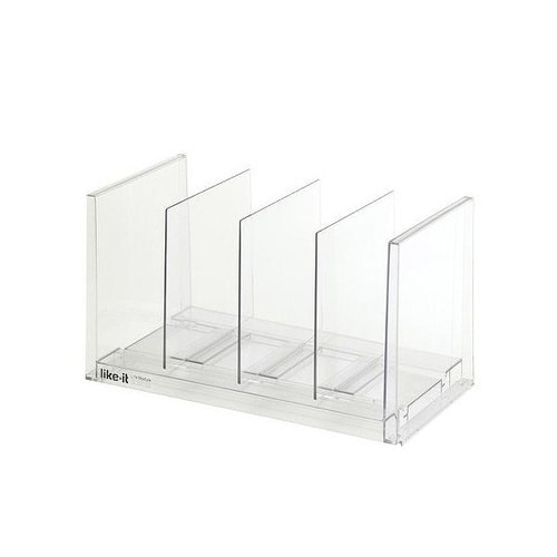 ブックスタンド 卓上収納 MX−23 A4 クリア