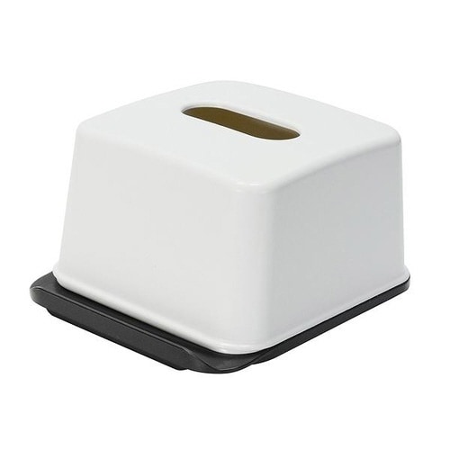 ティッシュケース ホワイト