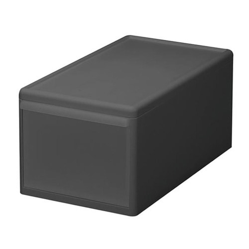 収納ケース ミディ M グレー