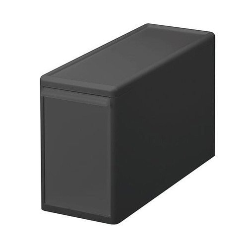 収納ケース スリム L グレー