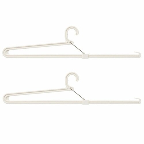 洗濯ハンガー バスタオルハンガー 2本組