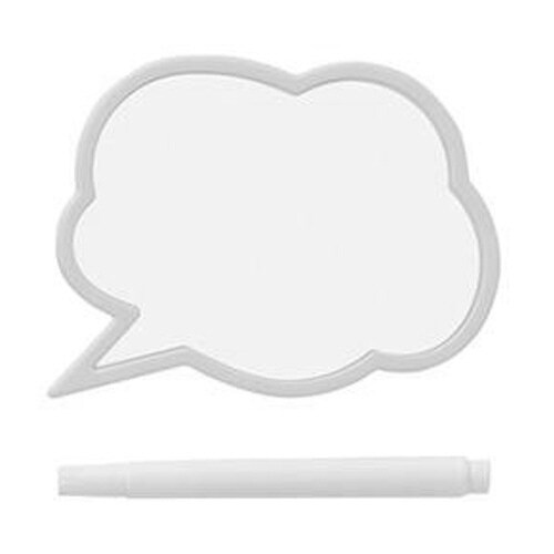 クリップ 文字が書けるマグネットクリップ グレー