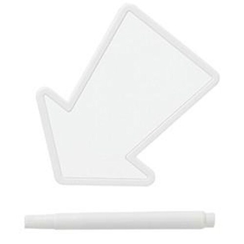 クリップ 文字が書けるマグネットクリップ ホワイト