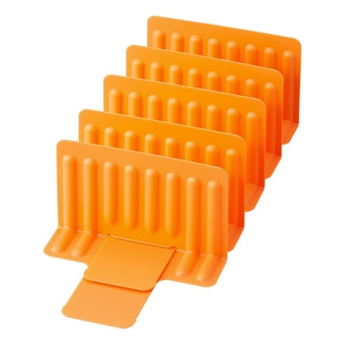 キッチン収納 冷凍庫スタンド オレンジ