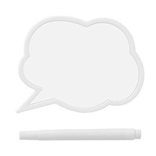 クリップ 文字が書けるマグネットクリップ ホワイト