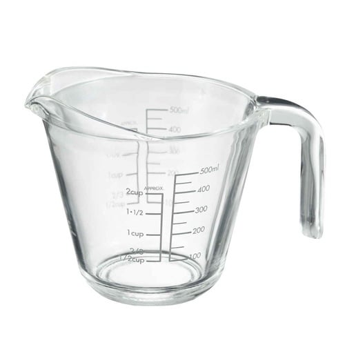 ハリオ メジャーカップ 500ml 耐熱ガラス