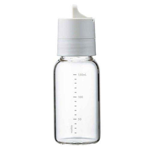 ハリオ ワンタッチドレッシングボトル ペールグレー