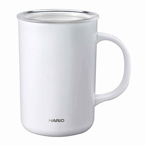 ハリオ マグカップ 470ml 保温 ホワイト