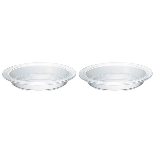ハリオ パイ皿 20cm 耐熱ガラス 2枚入り