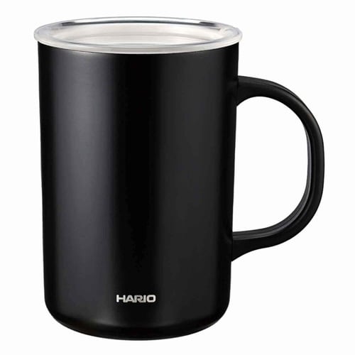 ハリオ マグカップ 470ml 保温 ブラック
