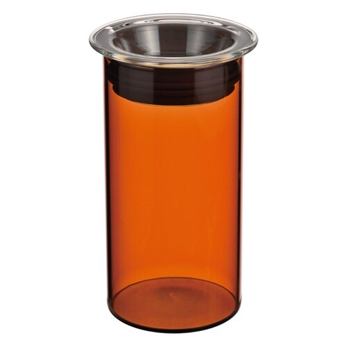 ハリオ 保存容器 400ml アンバー