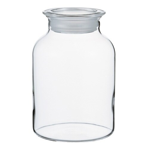 ハリオ 保存びん 1L ガラスの手仕事保存びん