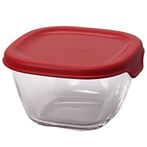 ハリオ 保存容器 110ml レッド