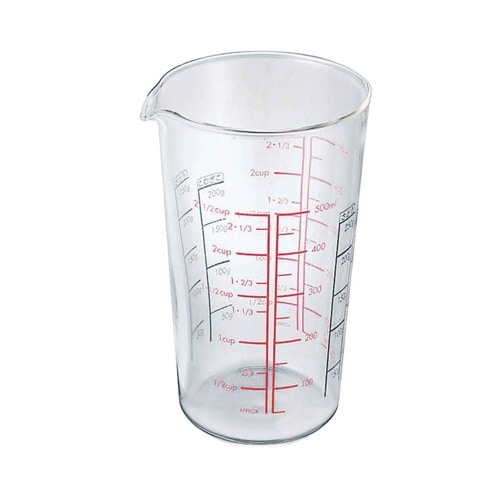 ハリオ メジャーカップ 500ml 耐熱ガラス