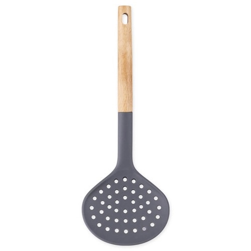 穴あきお玉 kiricon シリコン製 木柄 貝印