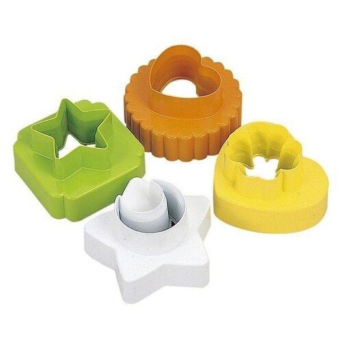 クッキー型 抜き型 2色 セット プラスチック製