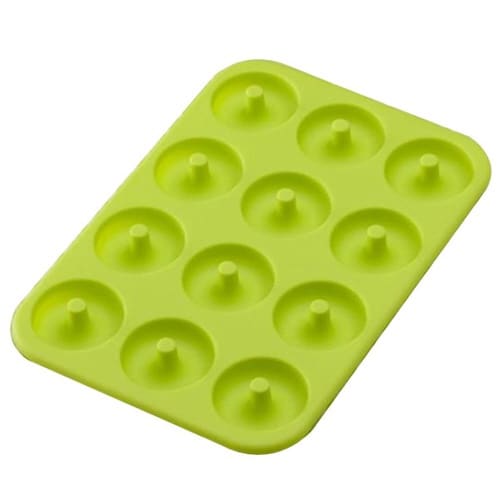ミニドーナツ型 シリコン製 ケーキ型 12個取