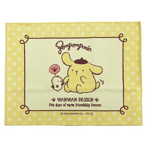 水切りマット 吸水ランチョンマット ポムポムプリン