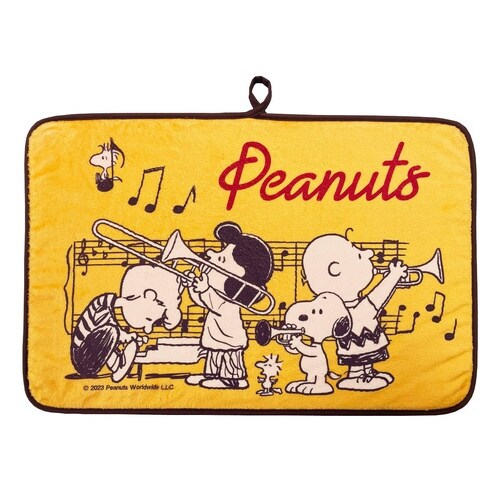 マルチマット スヌーピー 洗面マット ミュージック
