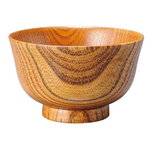 汁椀 子ども用 200ml 木製 漆 茶碗