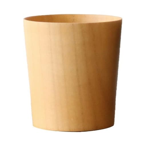 コップ 240ml 木製 タンブラー ナチュラル