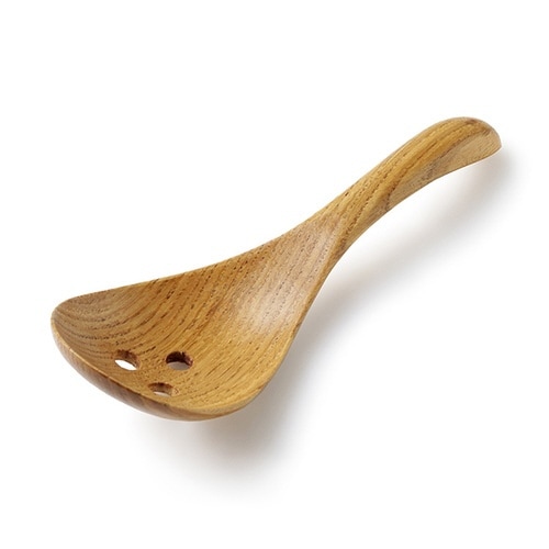 レンゲ 17cm 穴あき 栗の木 天然木