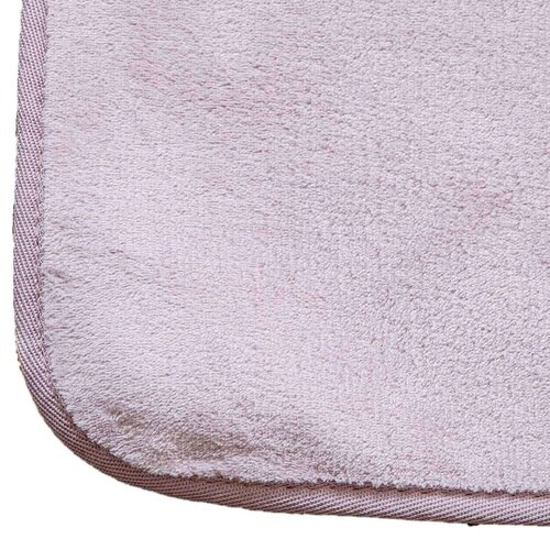 ラグ 洗えるフランネルラグ カルフェ ピンク