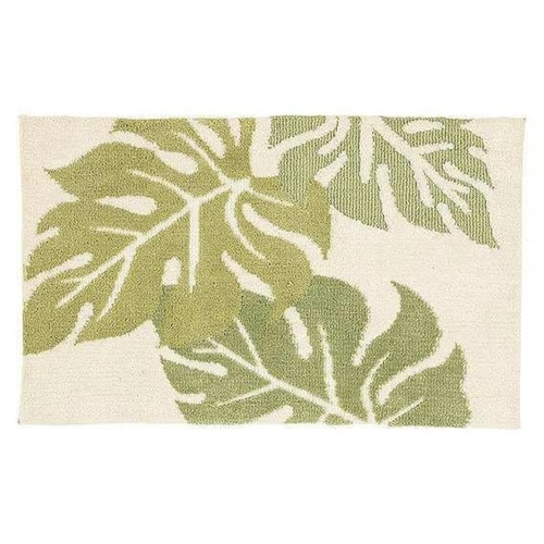 玄関マット 室内 45×75cm グリーン