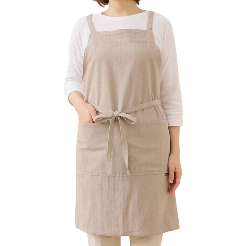 エプロン atelier Nuuit ライトグレー