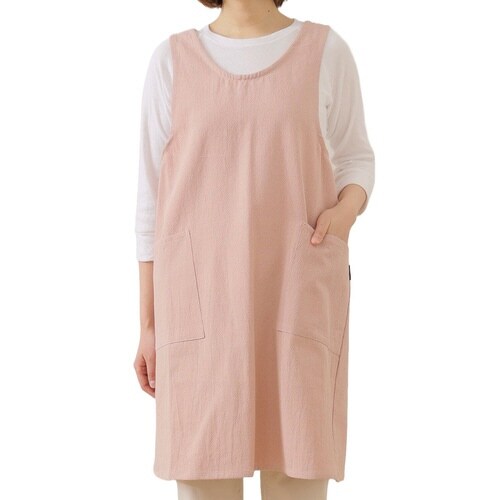 エプロン atelier Nuuit ペールピンク